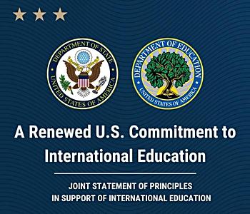 Department of State and Department of Education logos